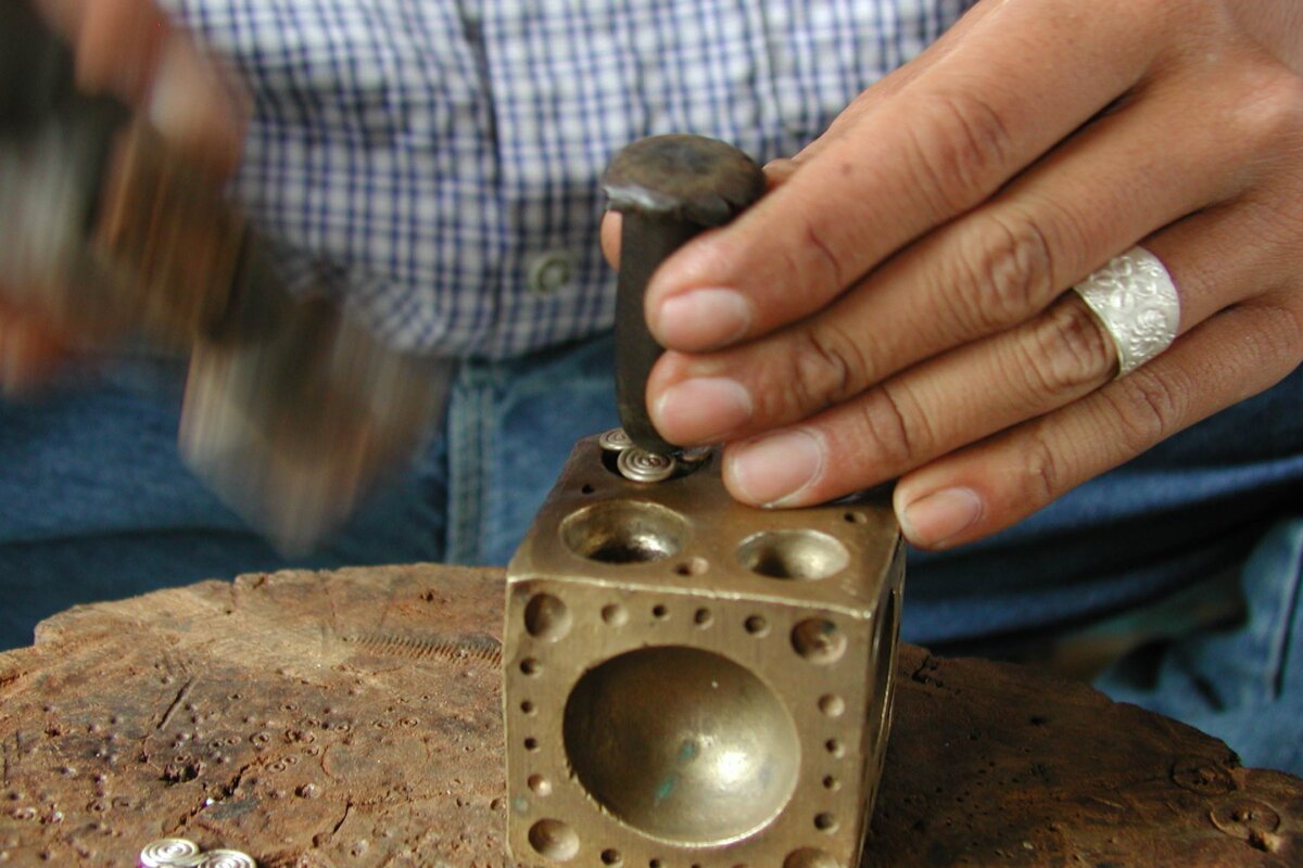making dome shaped beads