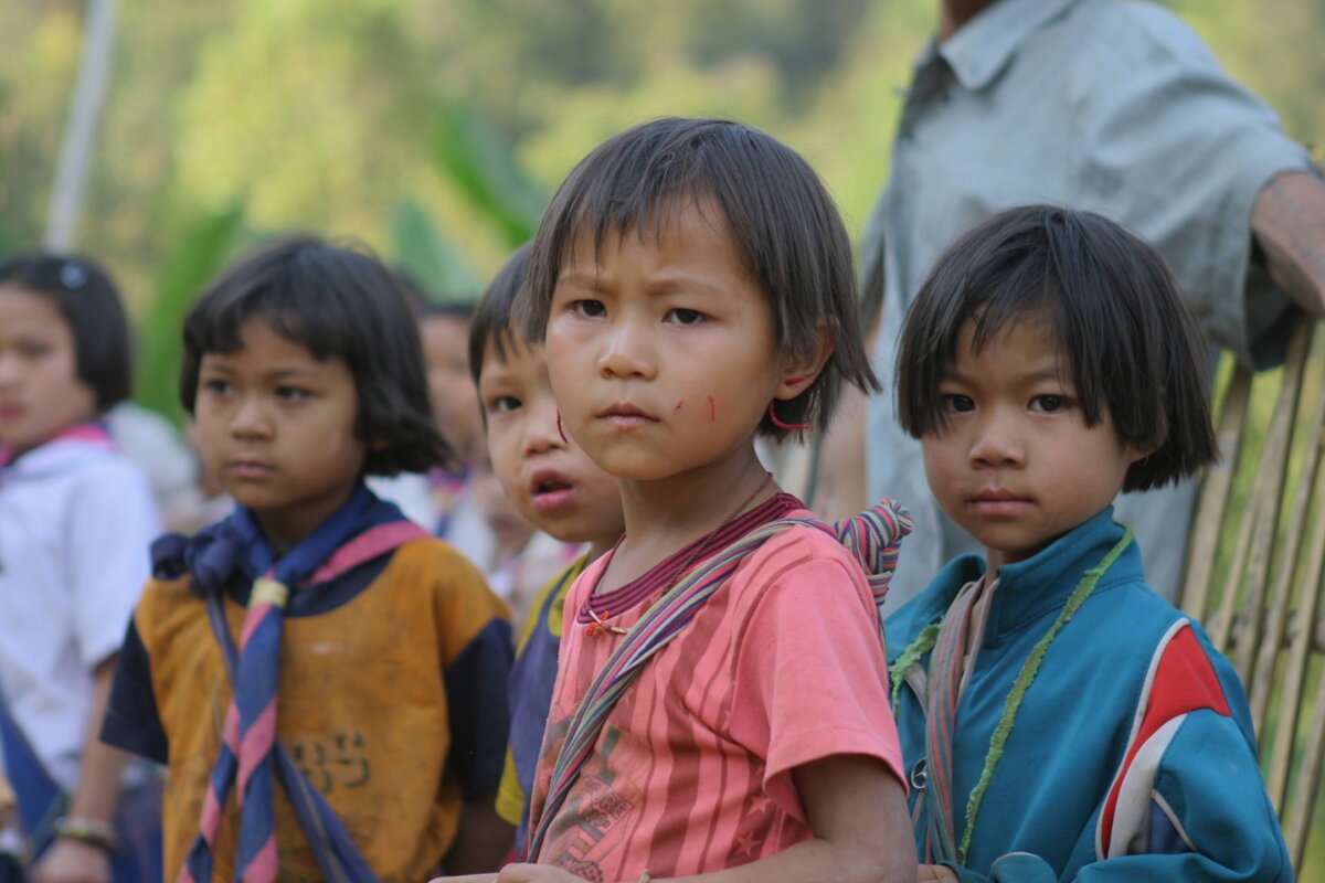 pwo karen children at school