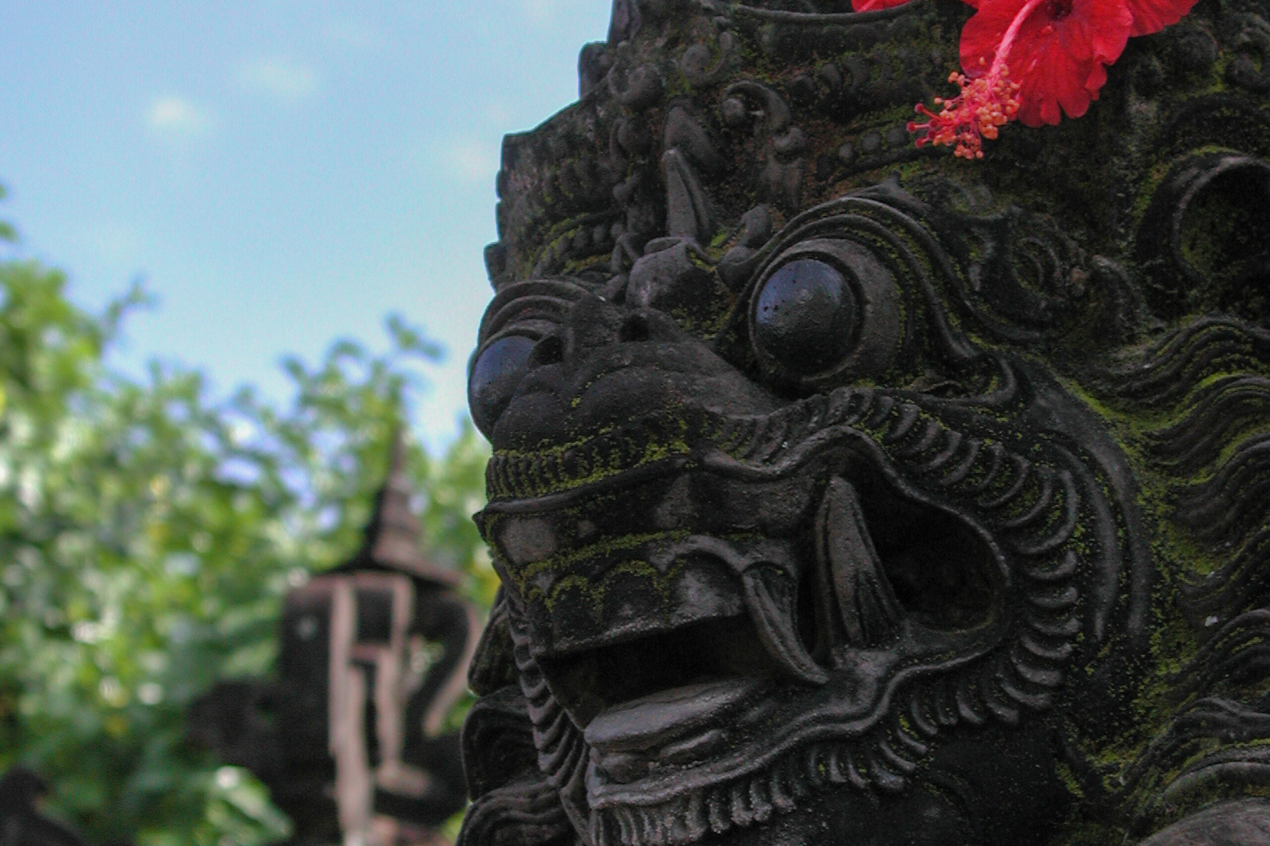 カラン・ボマの石像 バリ（インドネシア）