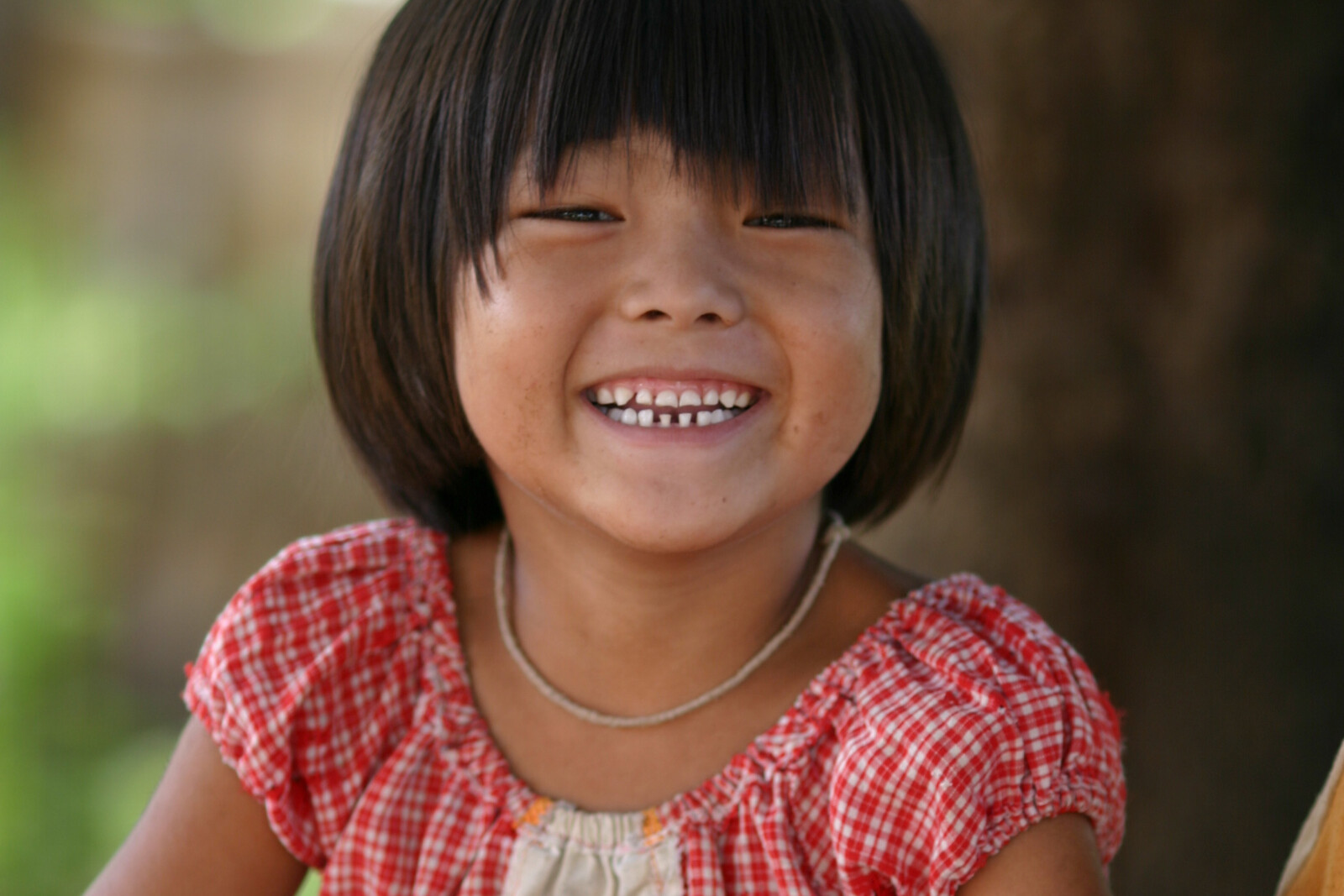 パラウン族の少女