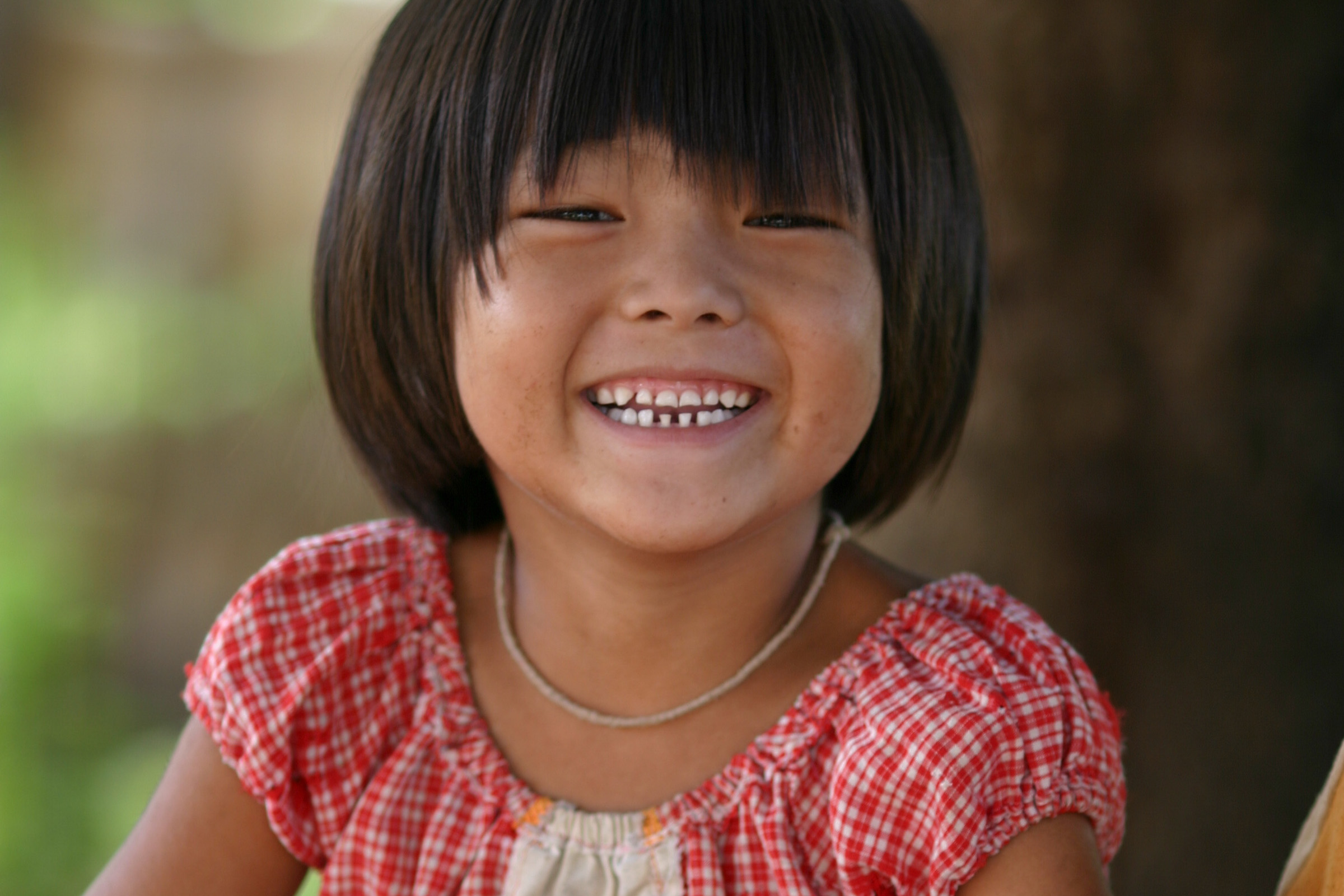 パラウン族の少女