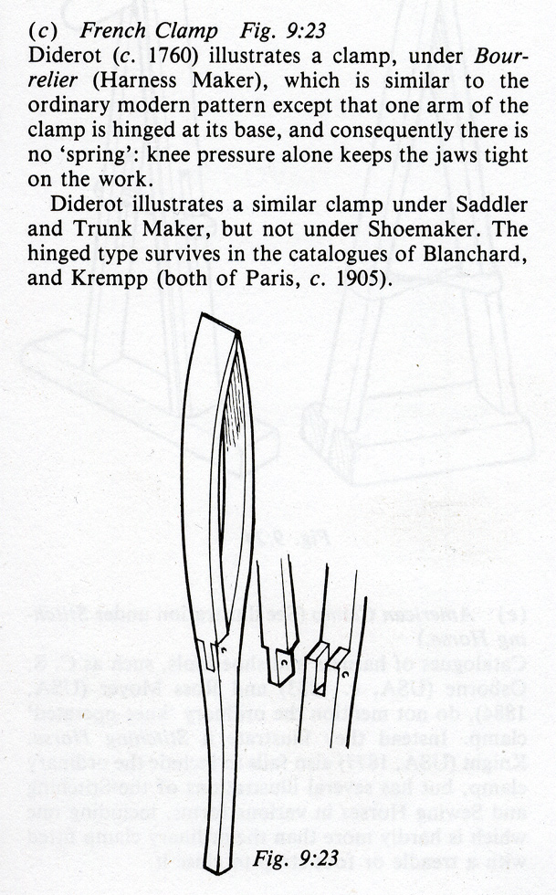 引用：Dictionary of Leather-Working Tools